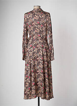 Pusilgių suknelė rudas SCOTCH & SODA moteris