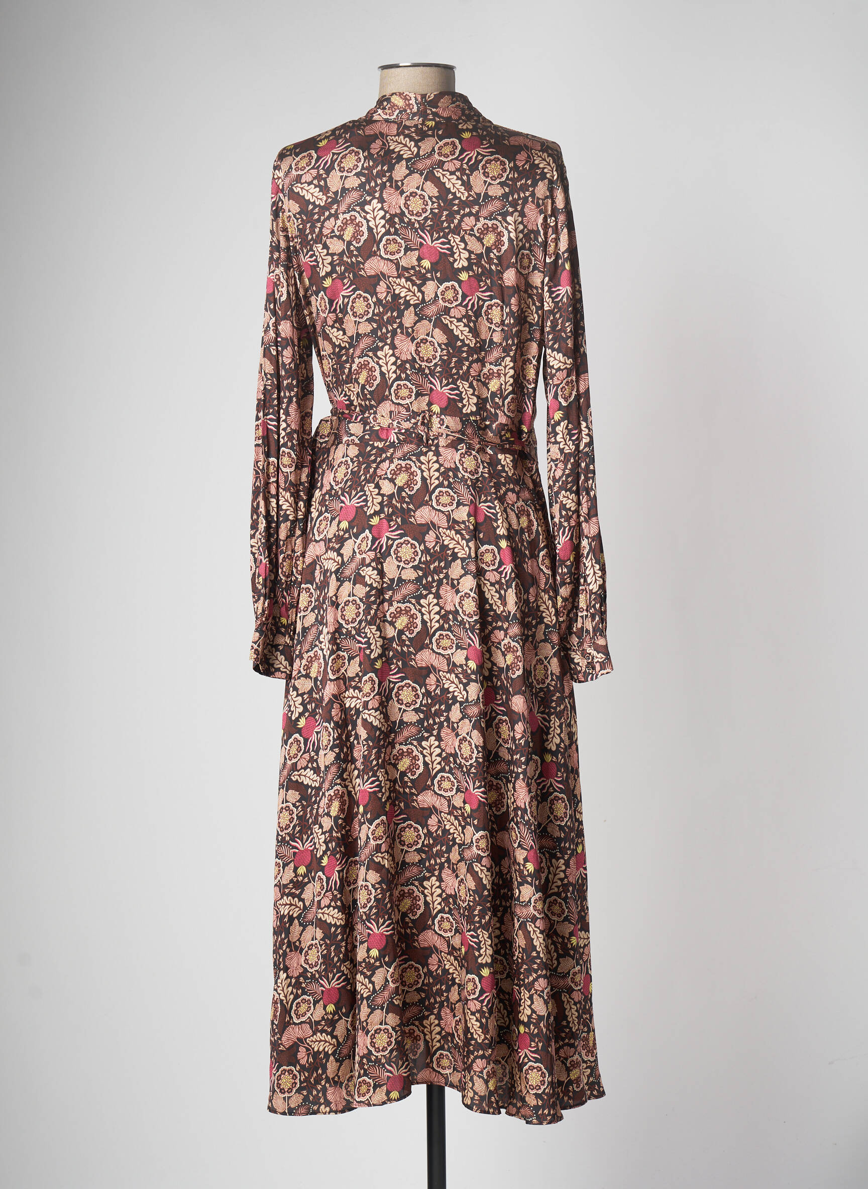 Pusilgių suknelė rudas SCOTCH & SODA moteris