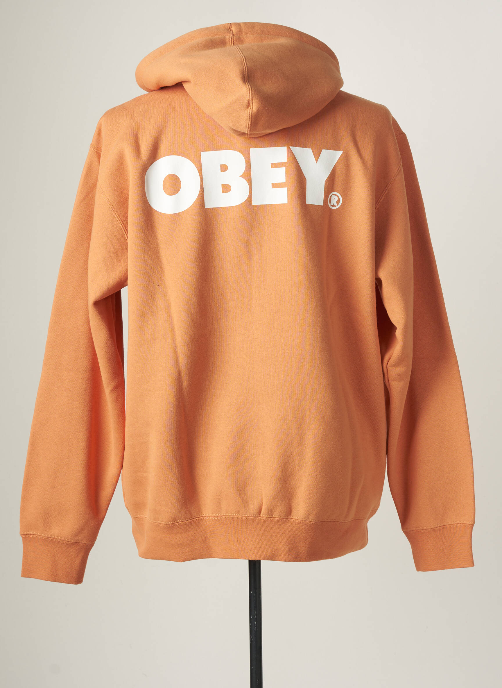 Mikroskopas oranžinė OBEY vyras