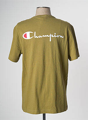 T-marškinys kaki CHAMPION vyras