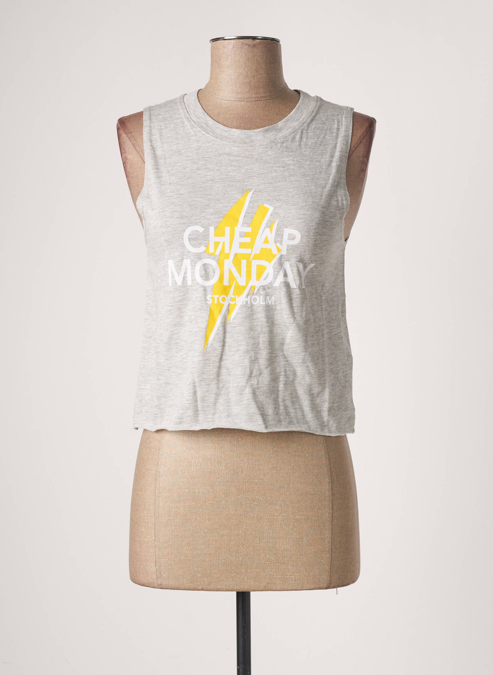 Marškiniai be rankovių daugiaspalvis CHEAP MONDAY moteris