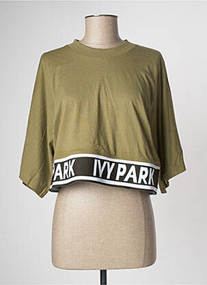 T-marškinys kaki IVY PARK moteris
