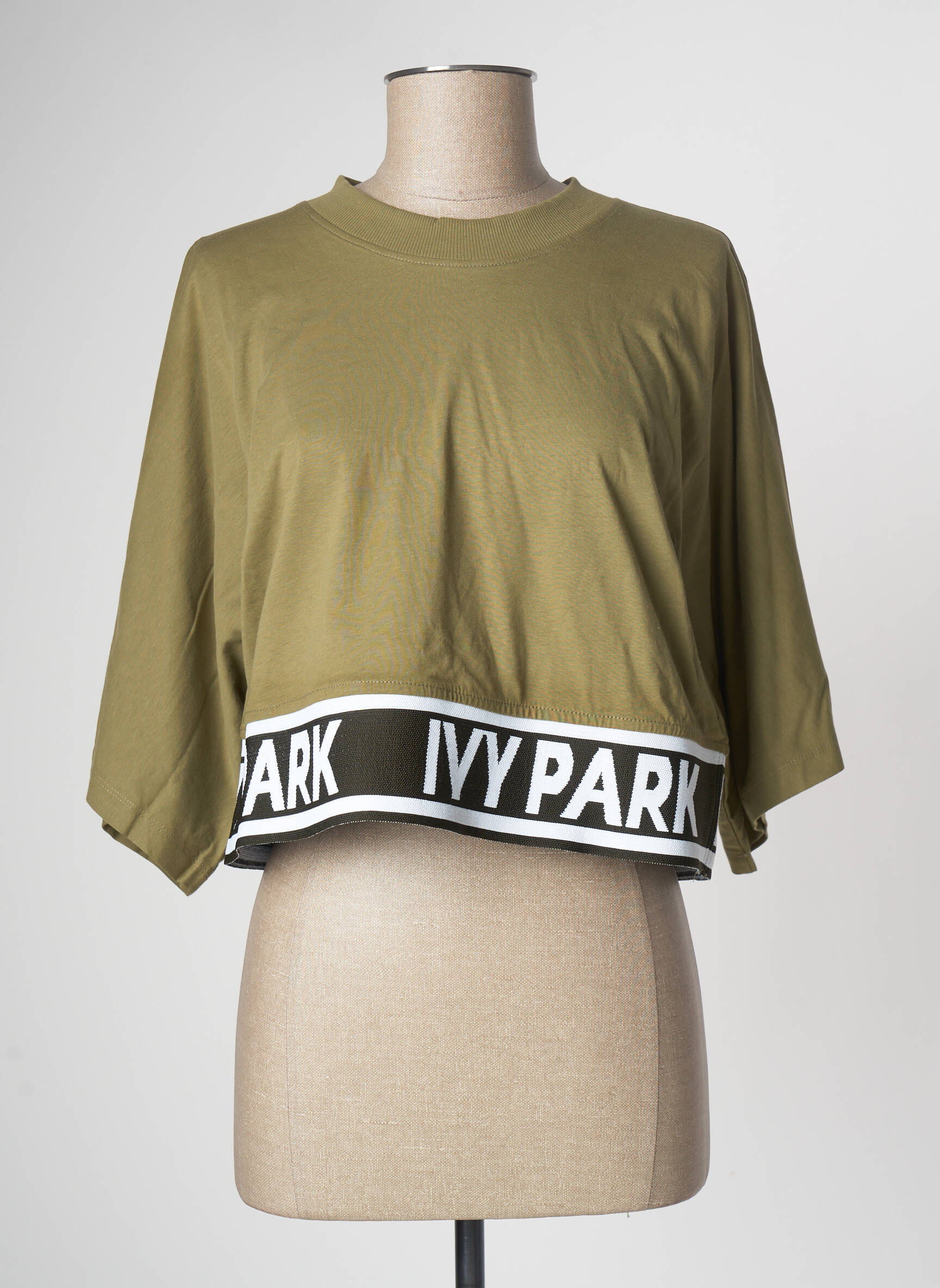 T-marškinys kaki IVY PARK moteris