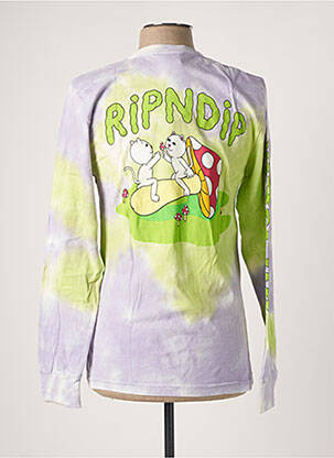 T-marškinys violetinis RIPNDIP vyras