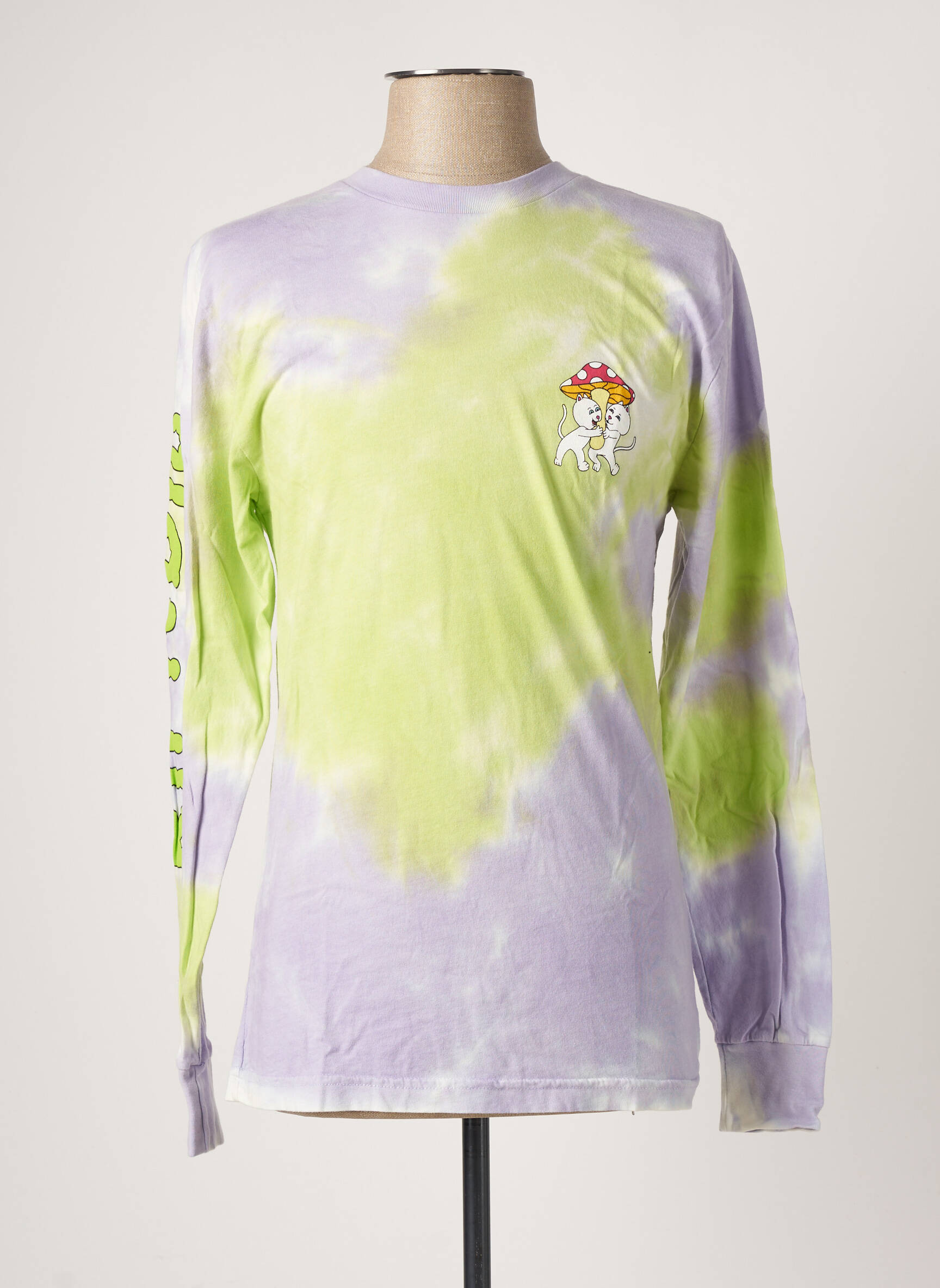 T-marškinys violetinis RIPNDIP vyras
