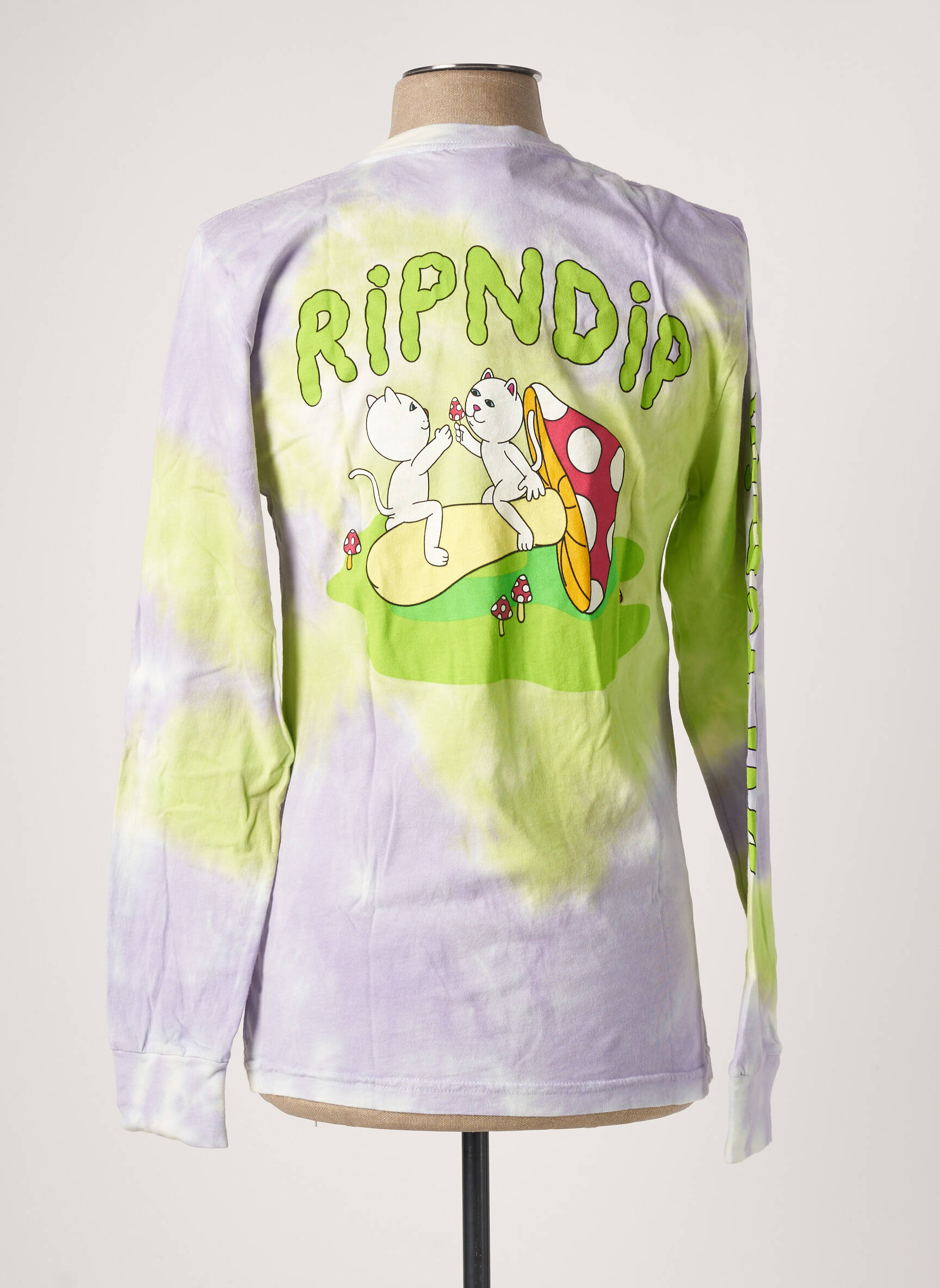 T-marškinys violetinis RIPNDIP vyras