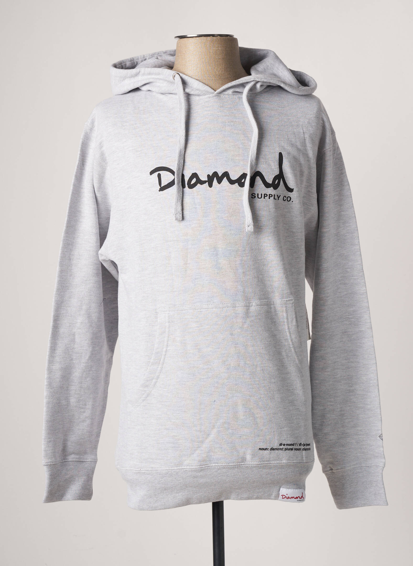 Mikroskopas pilka DIAMOND SUPPLY CO vyras