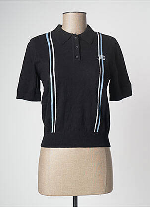 Polo juodas WASTED PARIS moteris