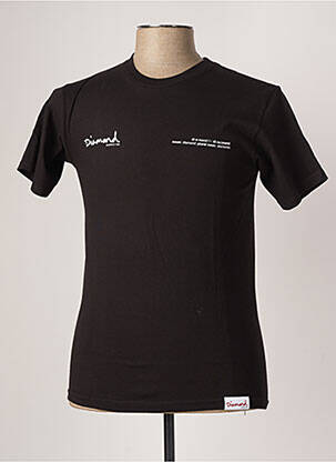 T-marškinys juodas DIAMOND SUPPLY CO vyras