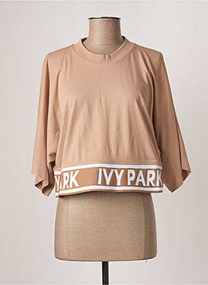 T-marškinys bežinis IVY PARK moteris