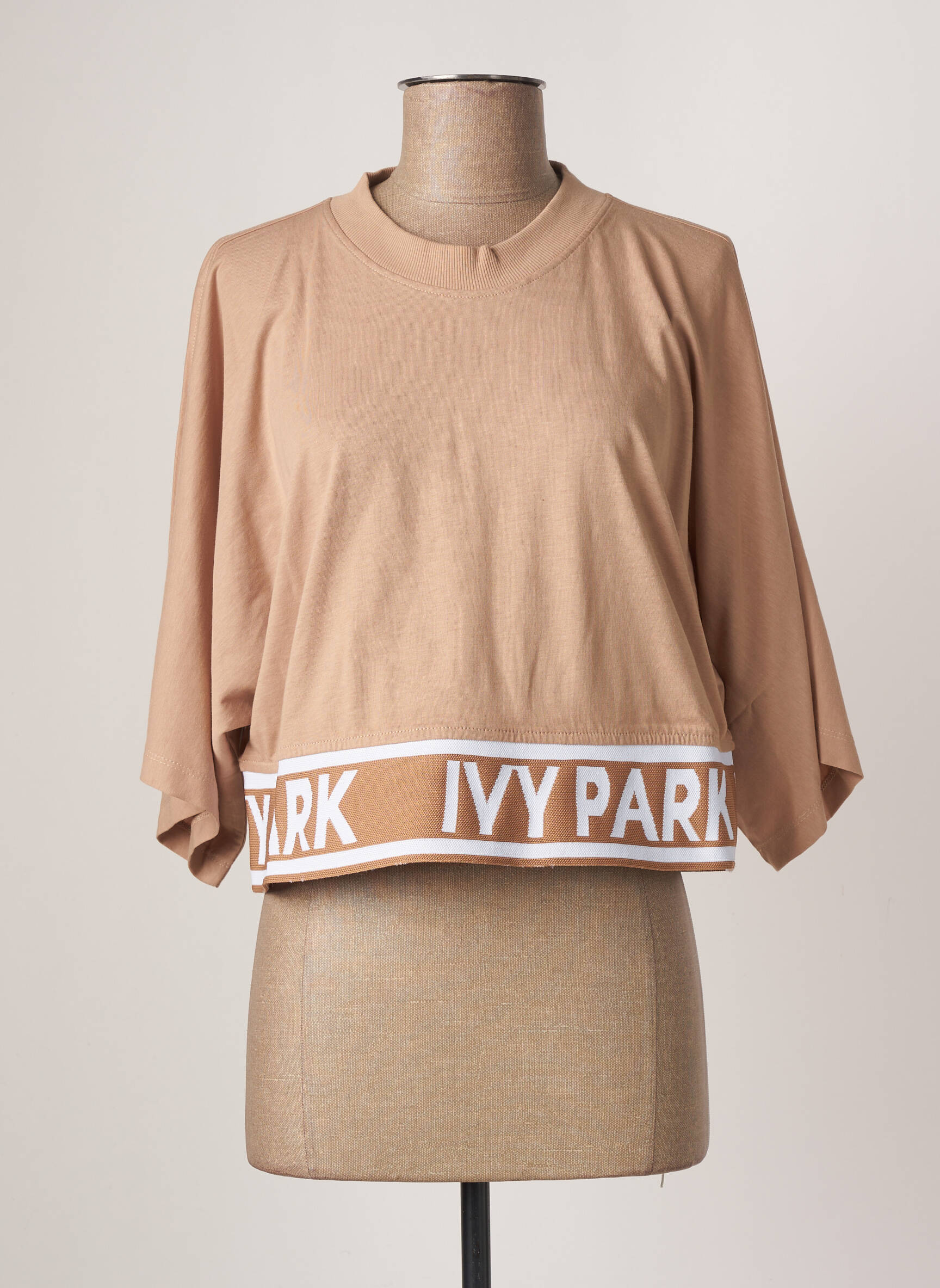 T-marškinys bežinis IVY PARK moteris