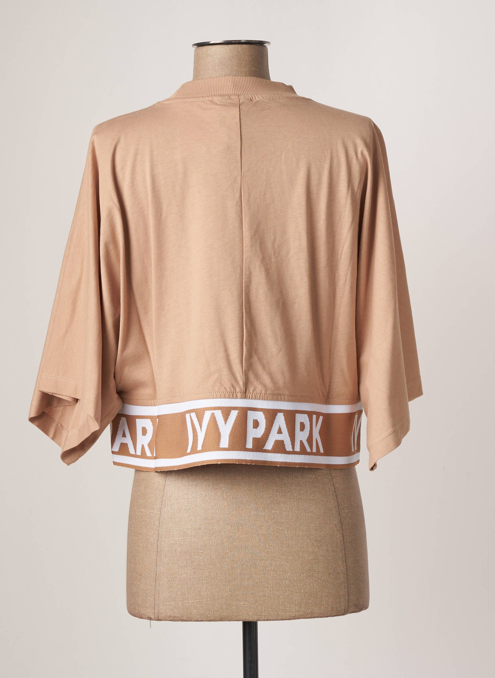 T-marškinys bežinis IVY PARK moteris