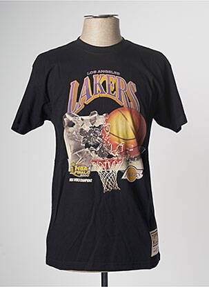 T-marškinys juodas MITCHELL & NESS vyras