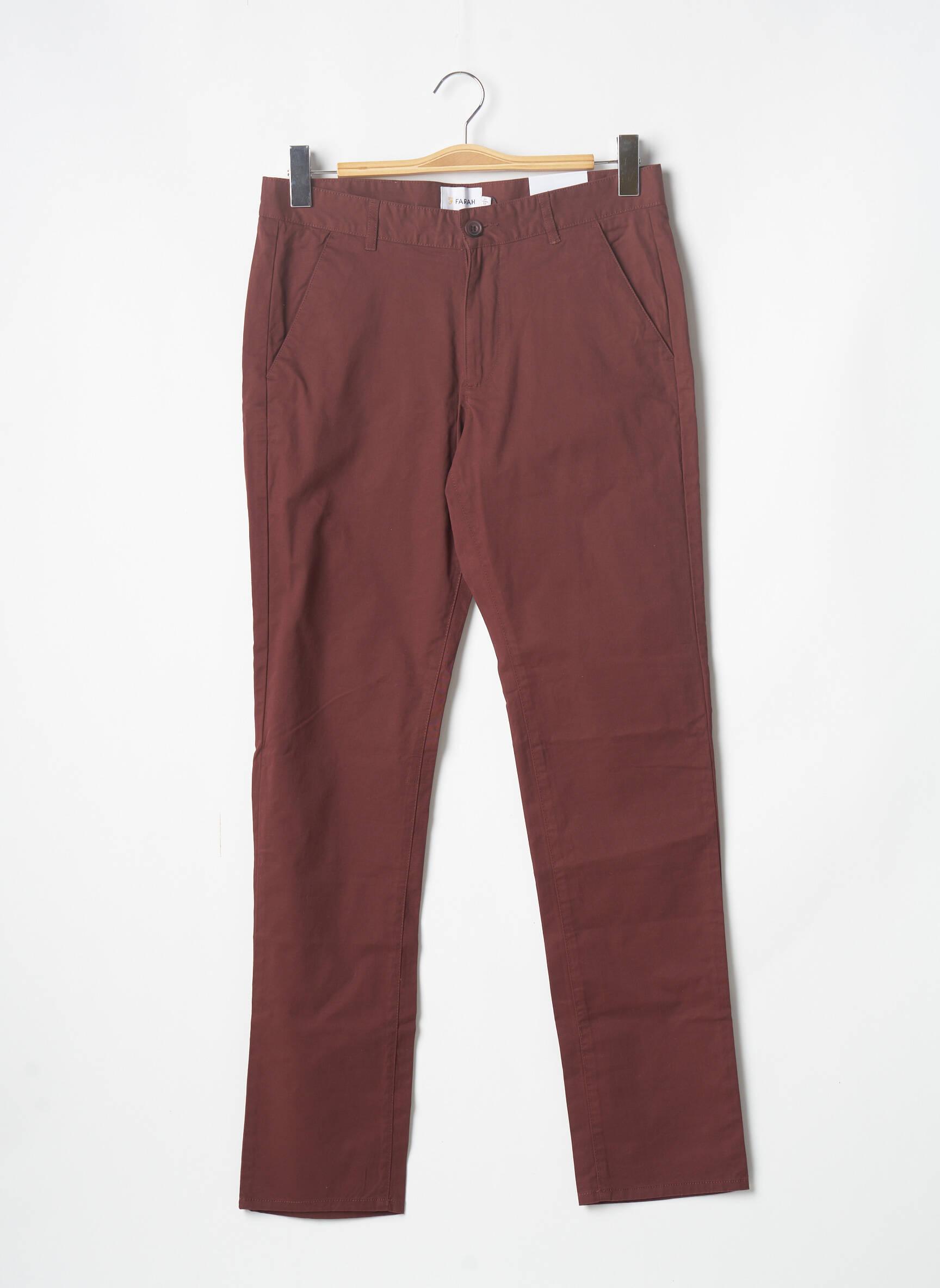 Chino kelnė rudas FARAH vyras