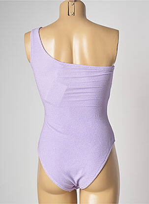 Vienos dalies maudymosi kostiumas violetinis PIECES moteris