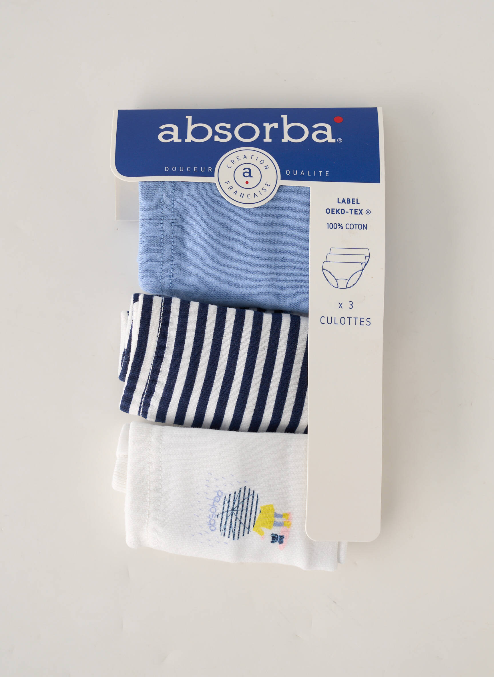 Kelnaitė baltas ABSORBA mergina