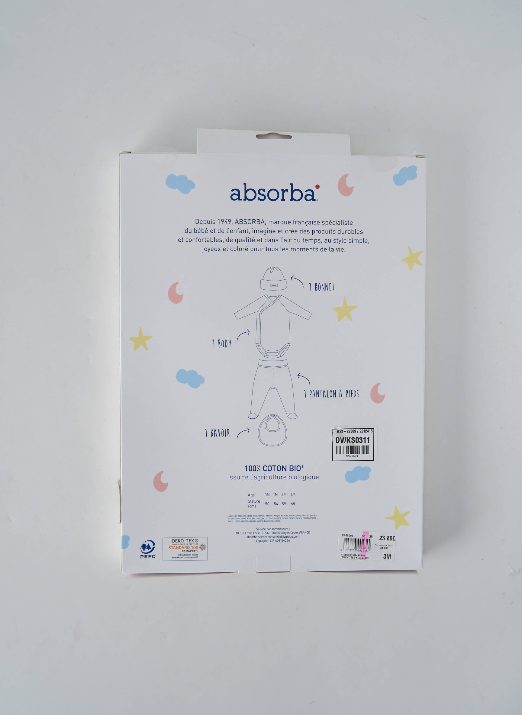 Kelnaičių rinkinys žalias ABSORBA vaikas
