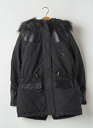 Parka juodas CHIPIE mergina