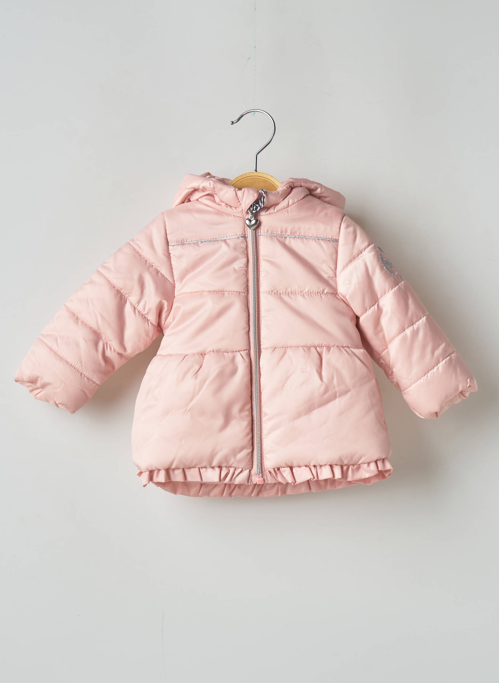 Parka baltas 3 POMMES mergina