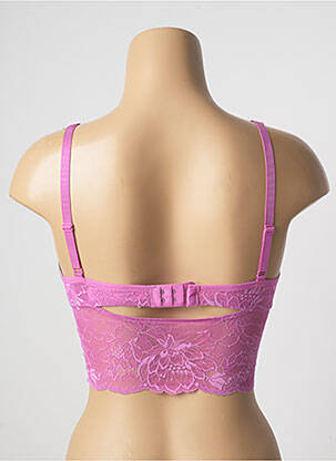 Liemenėlė be rėmo braletės violetinis TRIUMPH moteris