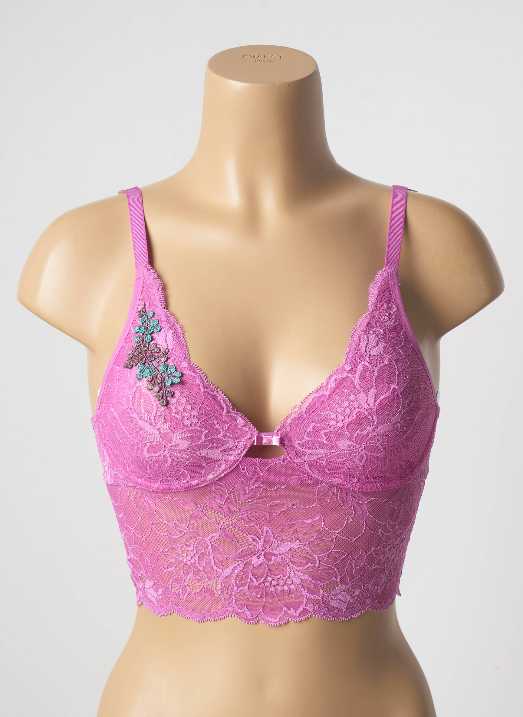 Liemenėlė be rėmo braletės violetinis TRIUMPH moteris