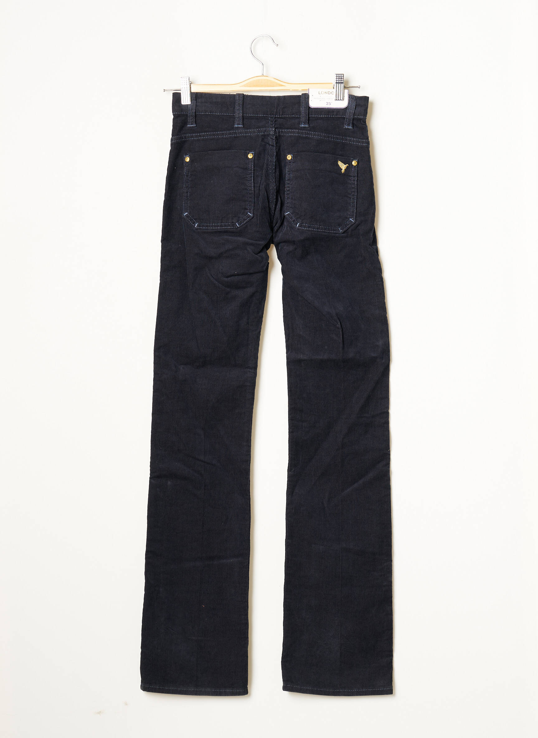 Tiesi kelnė uždarymas su užtrauktuku po mygtuku uždengimu normala dydis mėlyna MIH JEANS moteris
