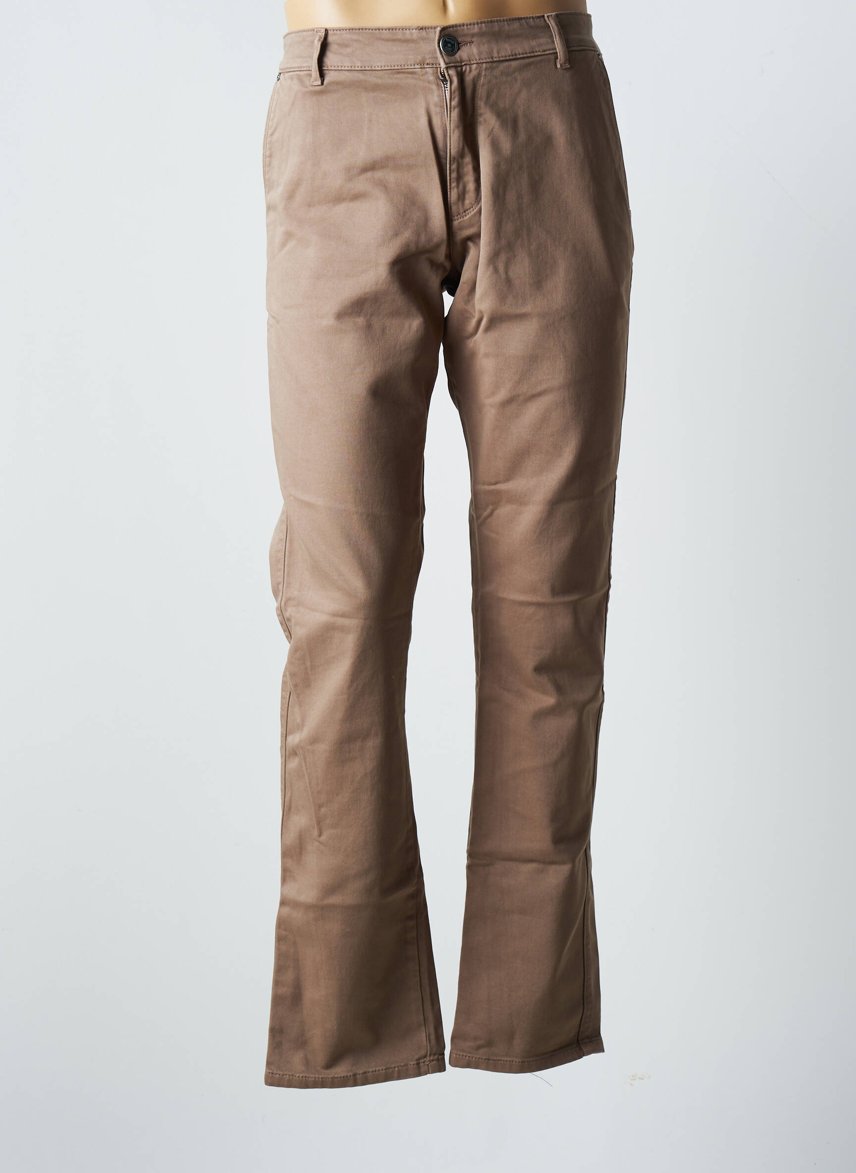 Chino kelnė tamprumas normala dydis rudas VIRTUE vyras