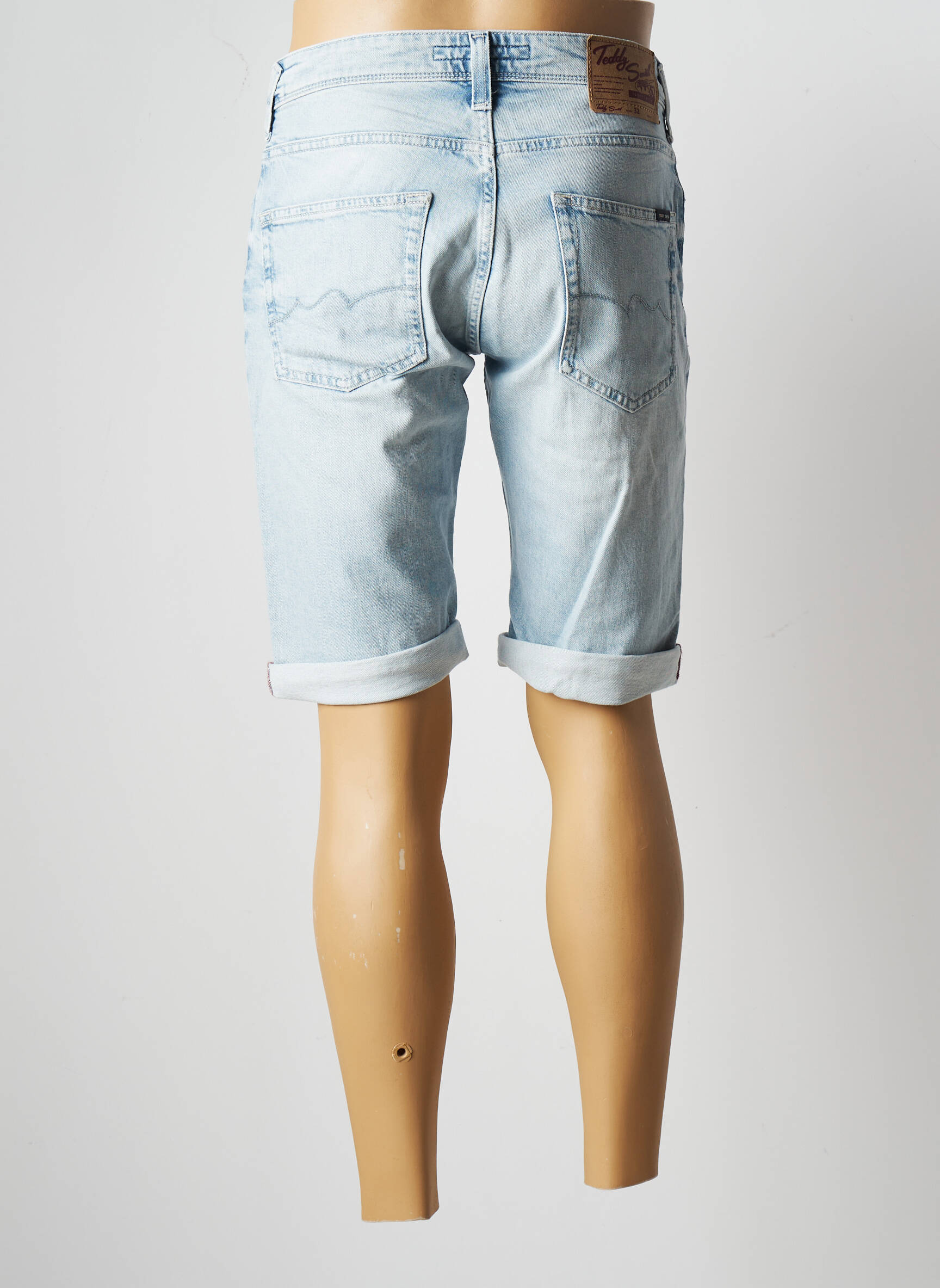 Bermudas elastinė dydis normala dydis mėlyna TEDDY SMITH vyras