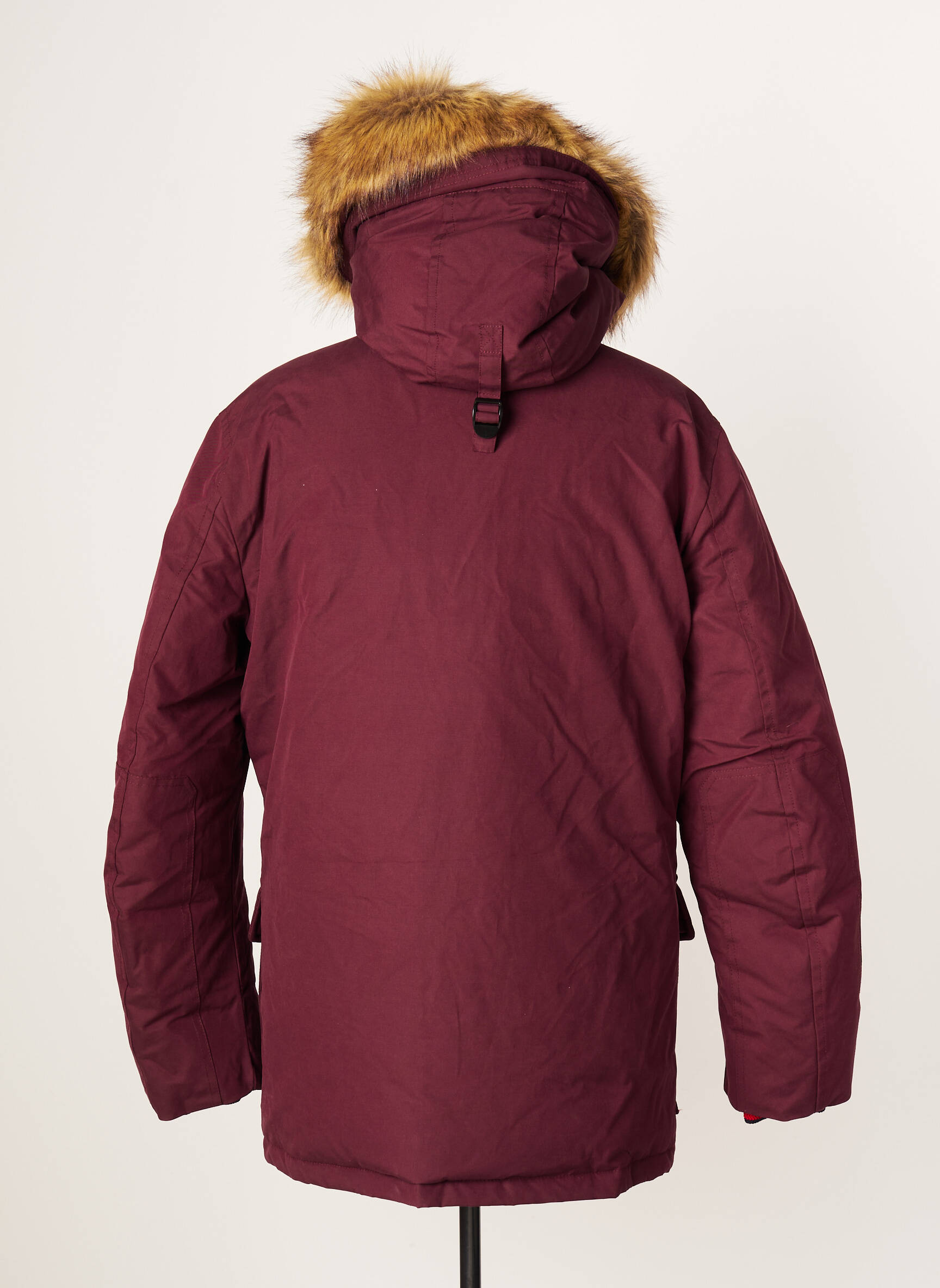 Parka ilgos rankovės su gobtuvu raudona TOMMY HILFIGER vyras