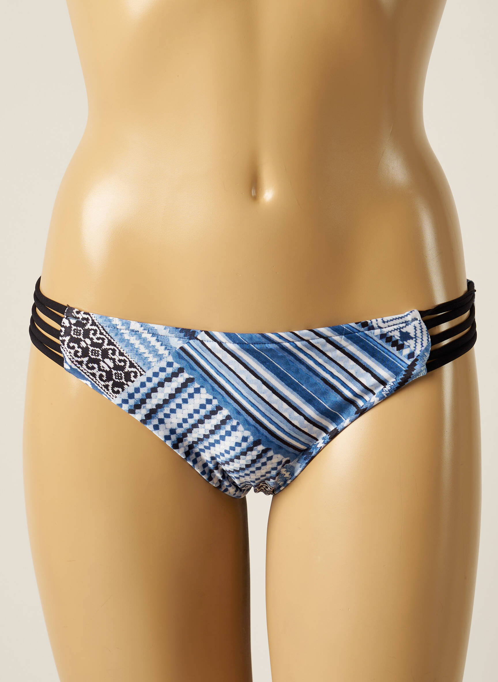 Maudymosi kelnaitės fantazijos raštas bikini mėlyna SEAFOLLY moteris