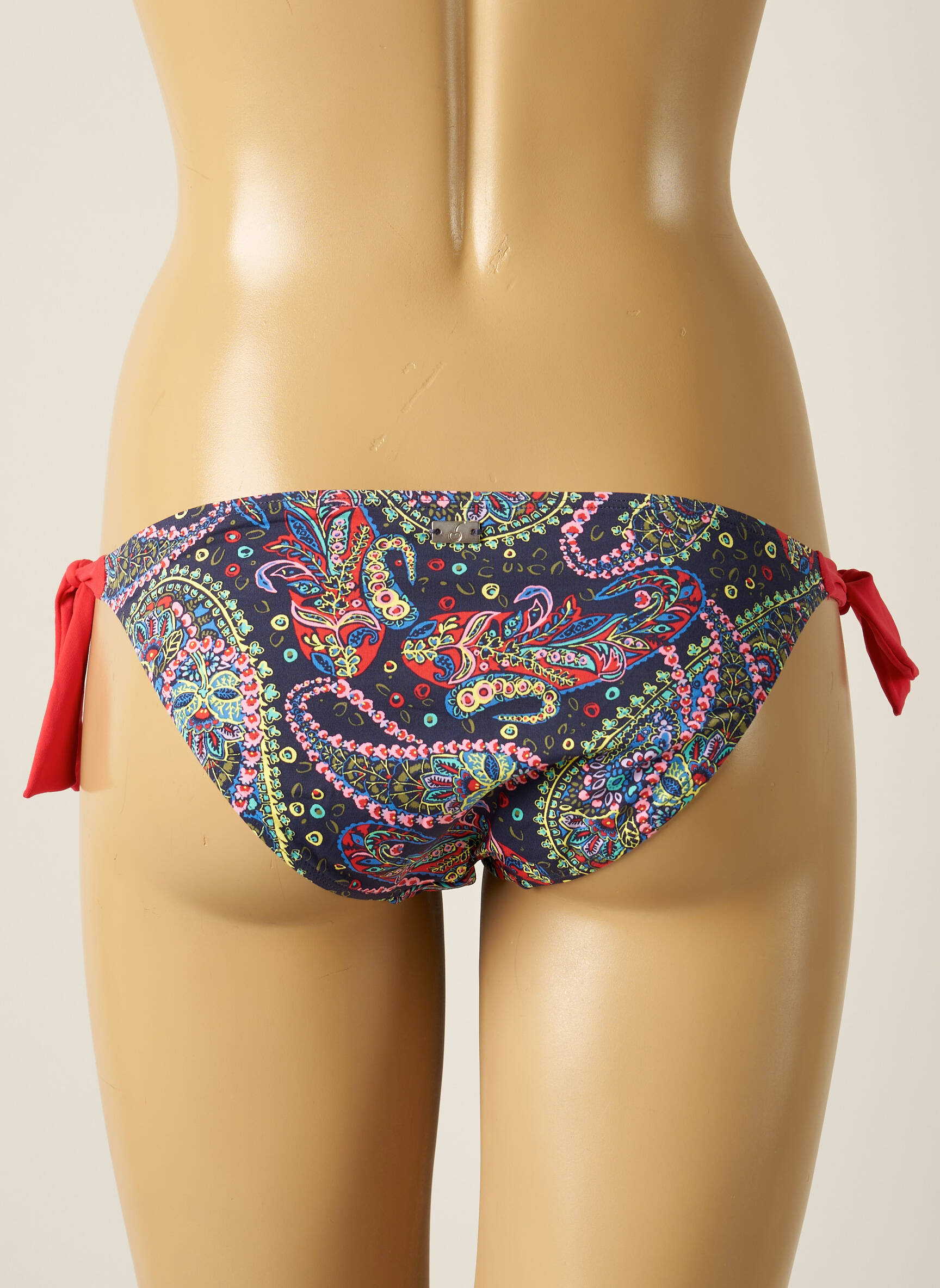 Maudymosi kelnaitės tamprumas bikini mėlyna CHERRY BEACH moteris