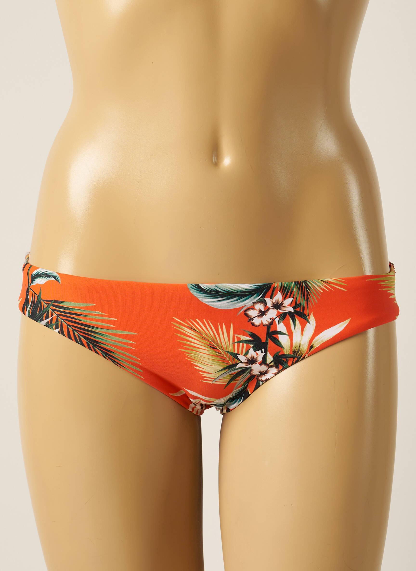 Maudymosi kelnaitės fantazijos raštas oranžinė SEAFOLLY moteris