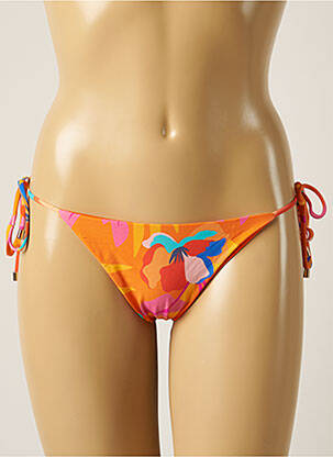 Maudymosi kelnaitės fantazijos raštas bikini oranžinė RIO DE SOL moteris