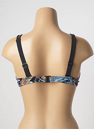 Maudymosi viršūnė tamprumas pilnas palaikantis liemenėlės viršus juodas BELCOR moteris