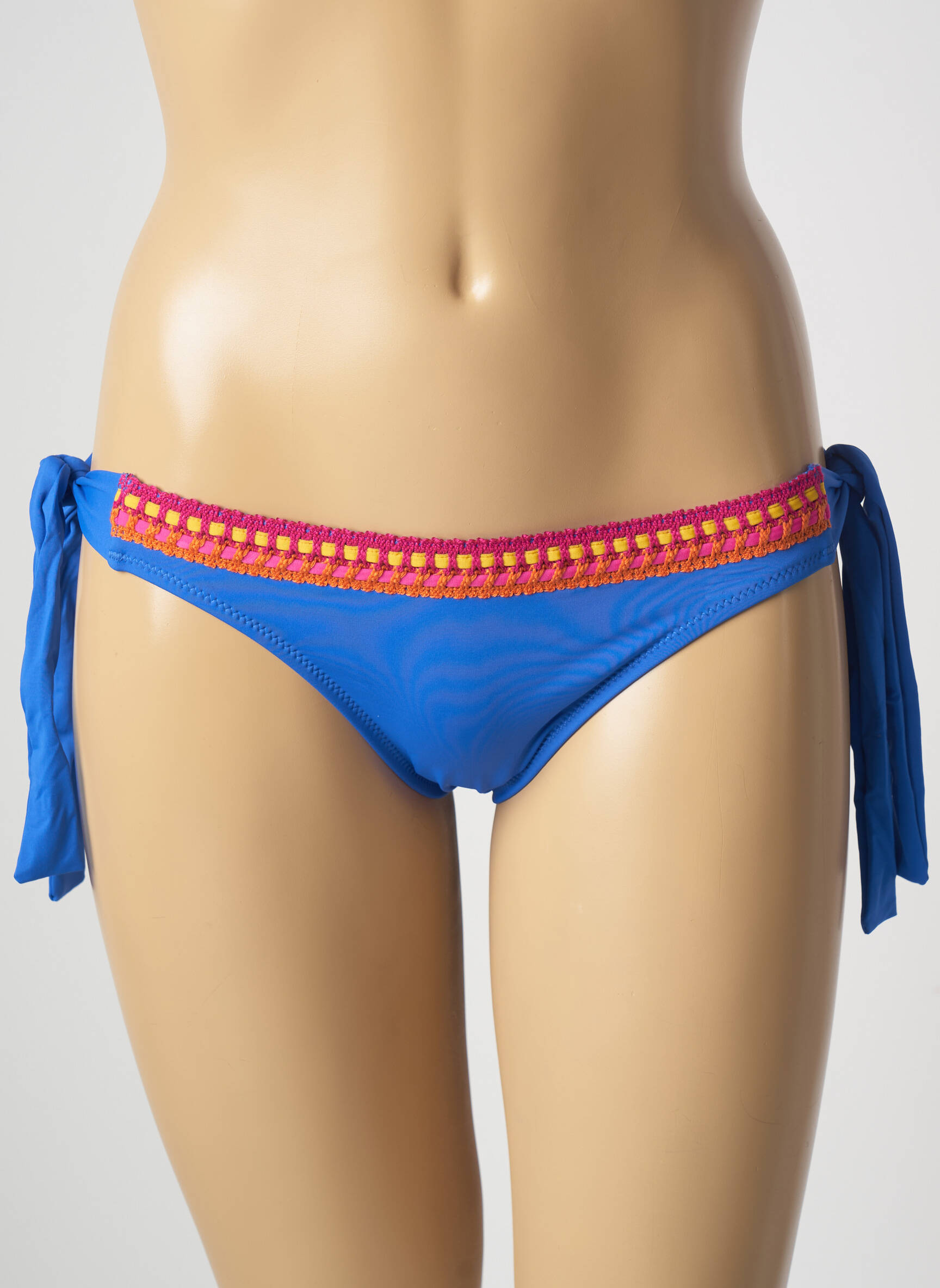 Maudymosi kelnaitės tamprumas bikini mėlyna ANTIGEL moteris