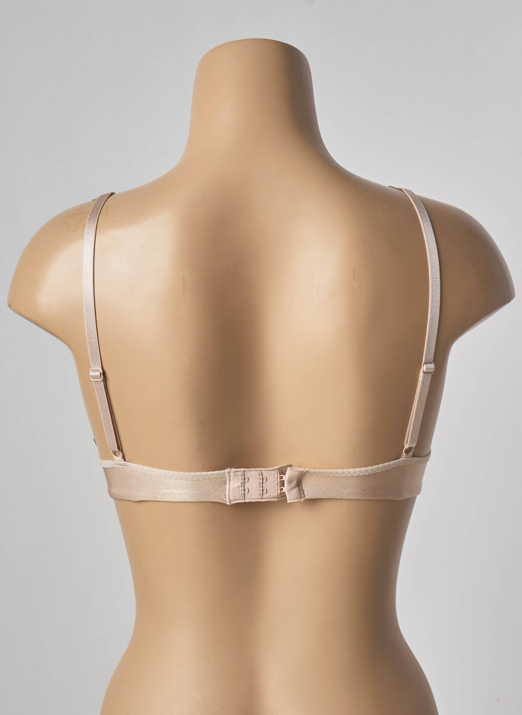 Liemenėlė be rėmo push-up liemenėlė su aukštu palaikymu kremas PASSIONATA moteris