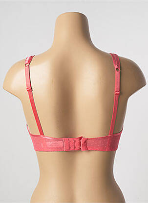 Liemenėlė push-up liemenėlė su aukštu palaikymu push-up liemenėlė su aukštu palaikymu oranžinė PASSIONATA moteris