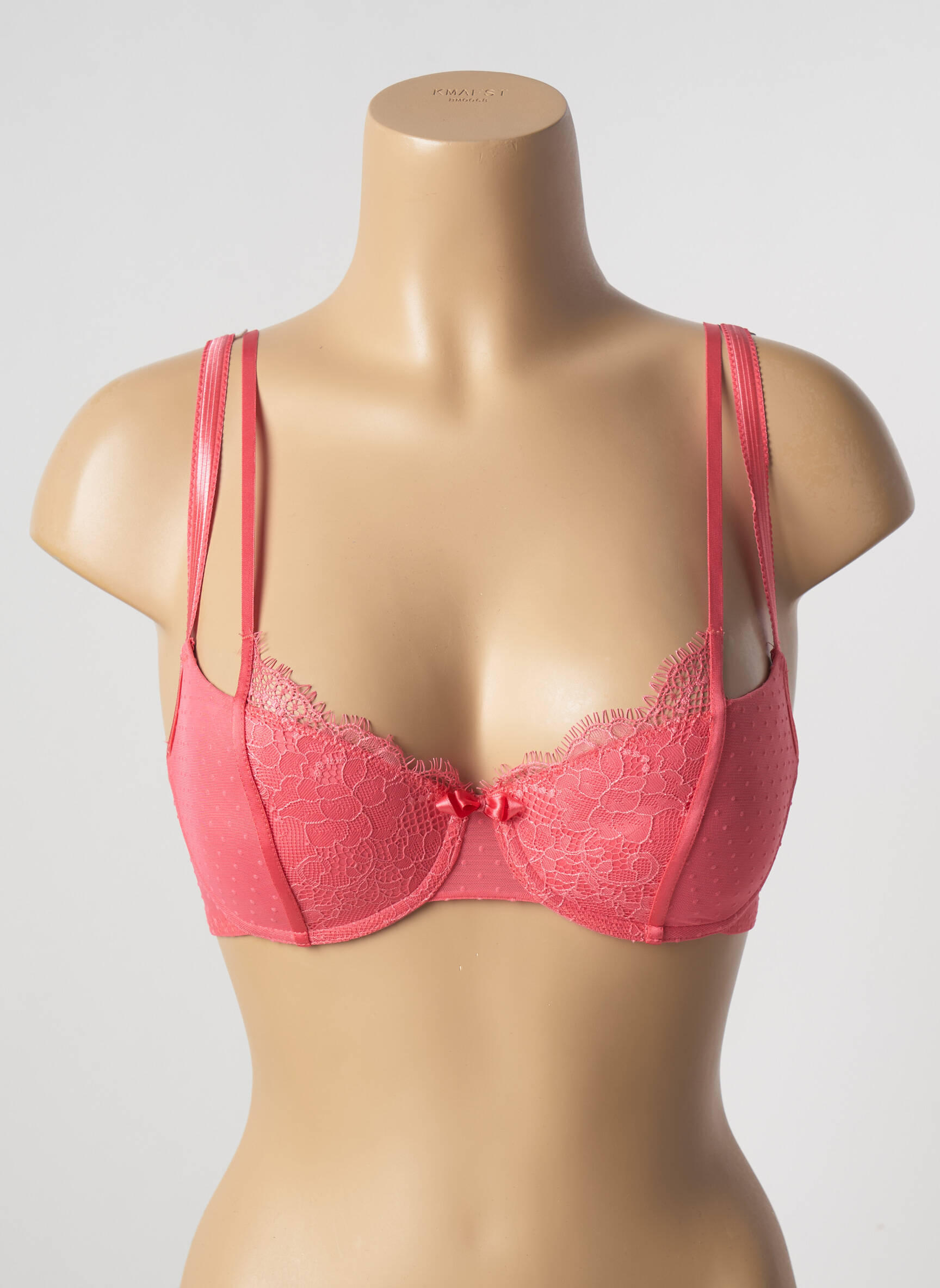 Liemenėlė push-up liemenėlė su aukštu palaikymu push-up liemenėlė su aukštu palaikymu oranžinė PASSIONATA moteris