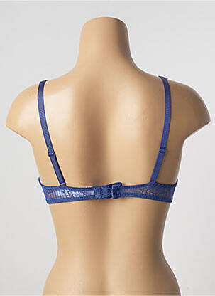 Liemenėlė push-up liemenėlė su aukštu palaikymu push-up liemenėlė su aukštu palaikymu mėlyna PASSIONATA moteris