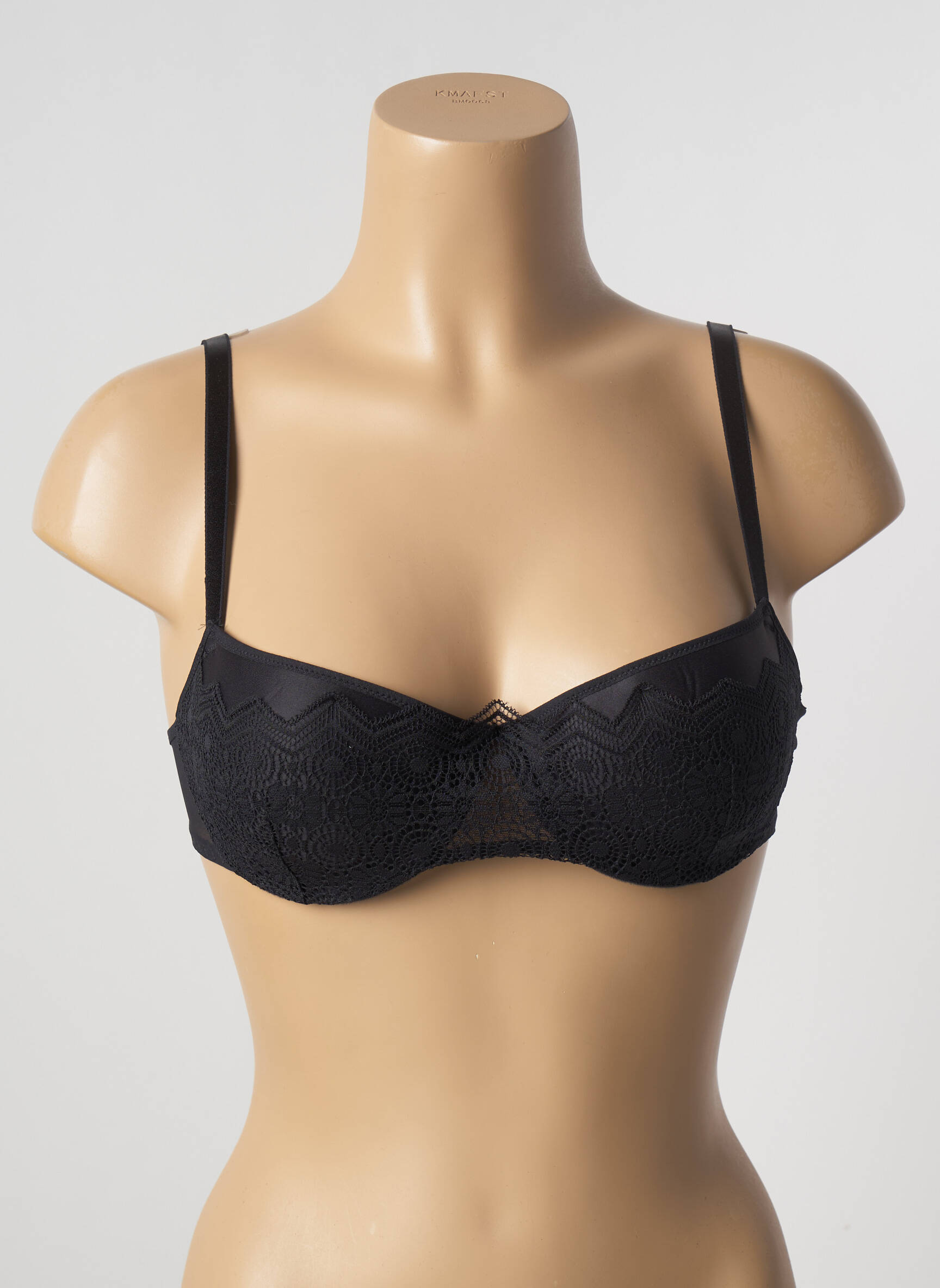 Liemenėlė push-up liemenėlė su aukštu palaikymu push-up liemenėlė su aukštu palaikymu juodas PASSIONATA moteris
