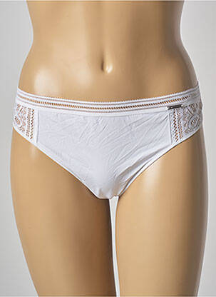 Tanga permatomas tiulis baltas IMPLICITE moteris