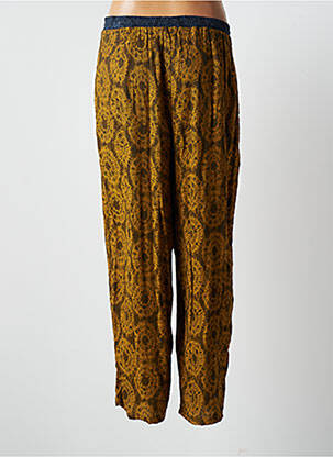 Platus kelnes krepos audinys normala dydis geltona #OOTD moteris
