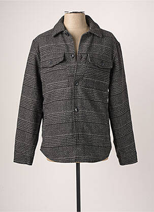Kasdienis švarkas tiesi kirpimas pilka JACK & JONES vyras