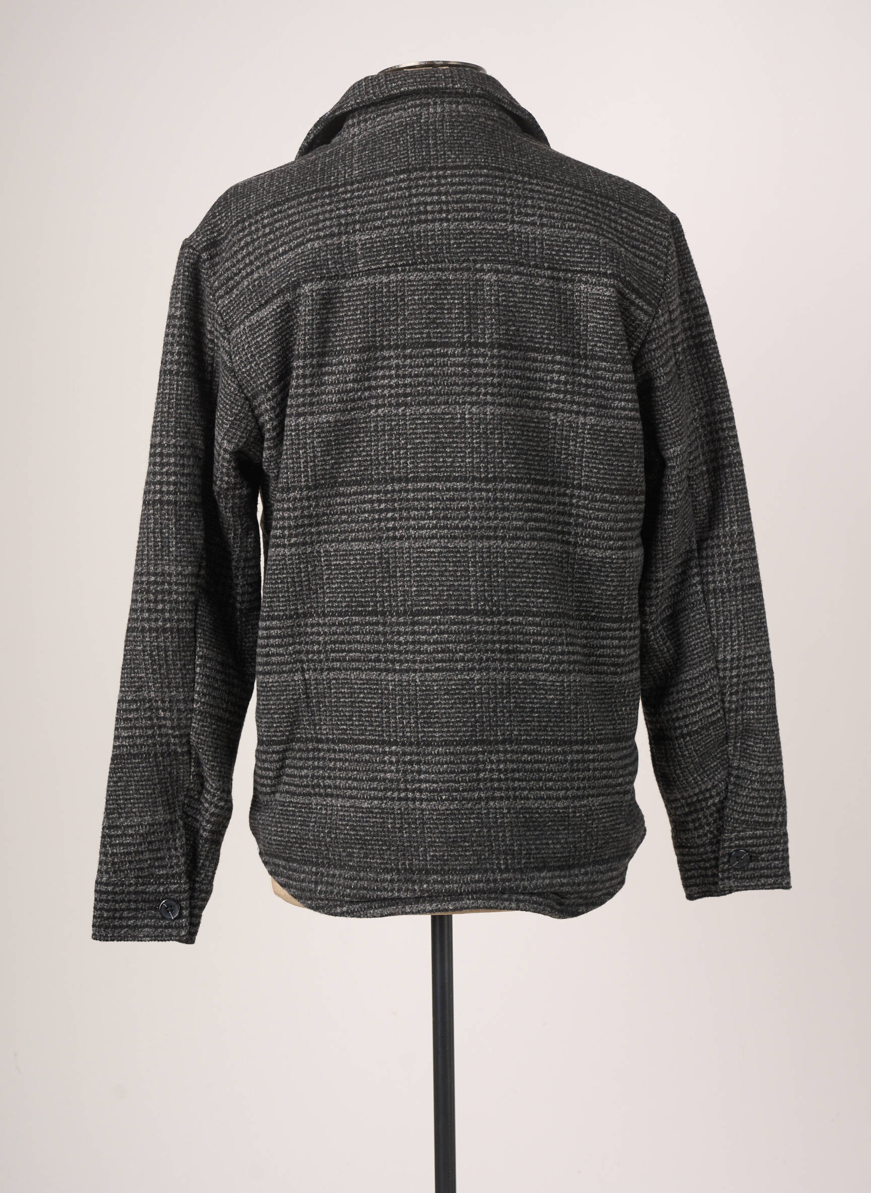 Kasdienis švarkas tiesi kirpimas pilka JACK & JONES vyras