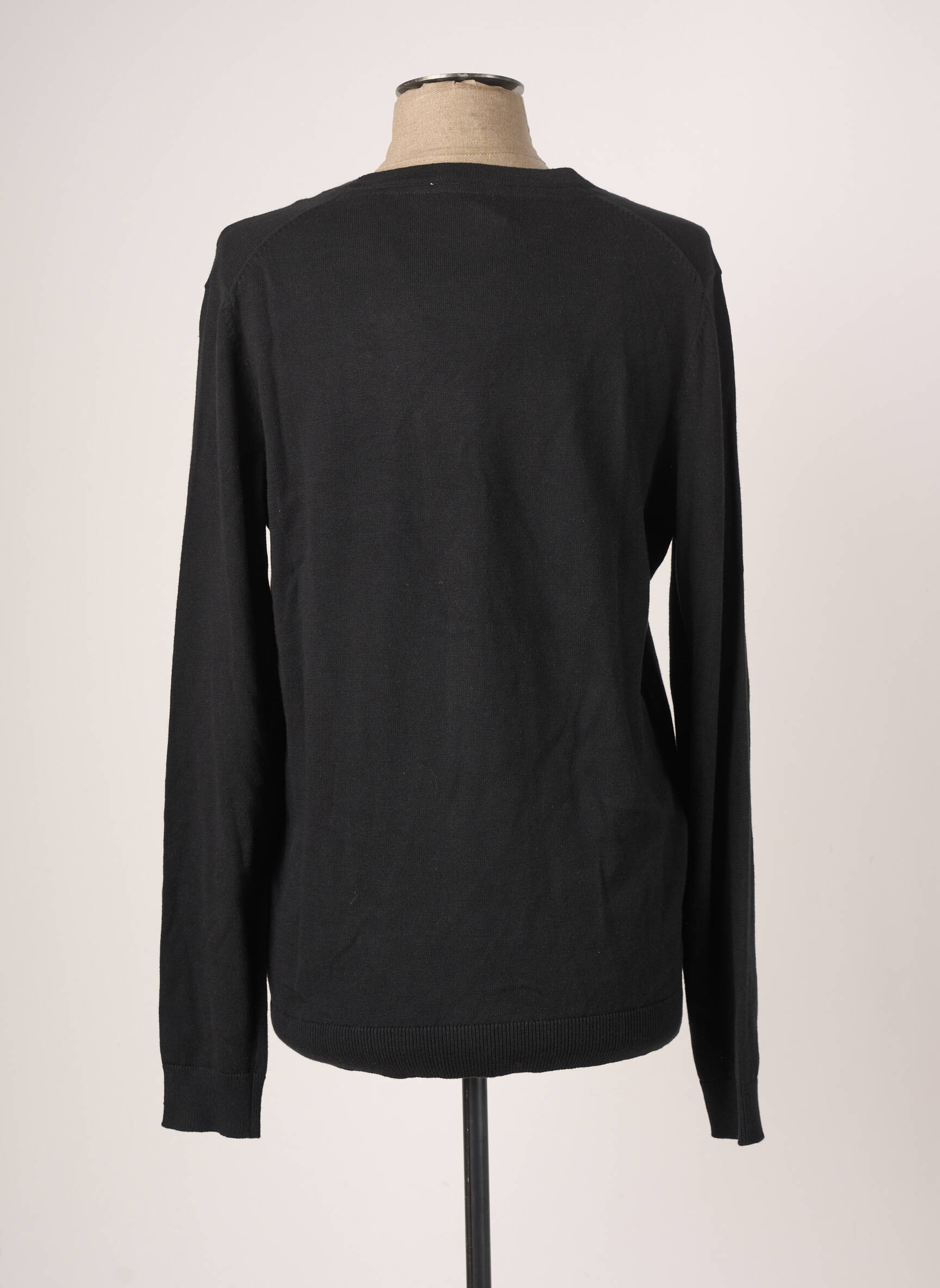 Ilgų rankovių liemenė col v juodas JACK & JONES vyras