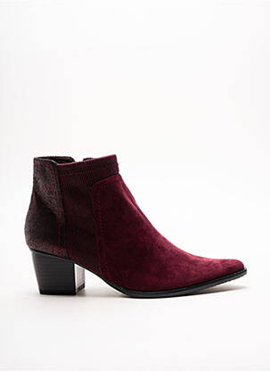 Batai/botai satino audinys kulnas nuo 4 iki 6 cm violetinis MADISON moteris
