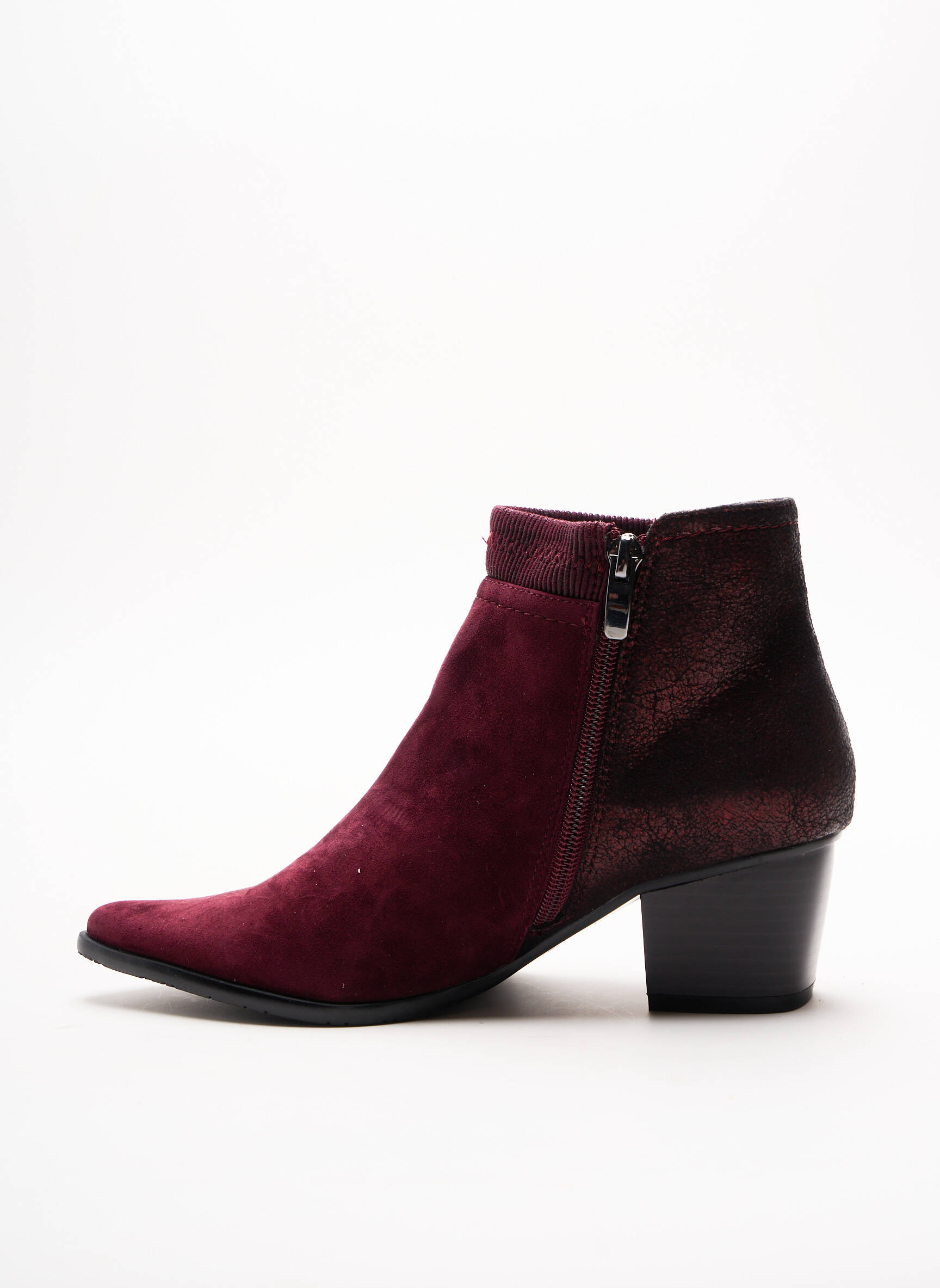 Batai/botai satino audinys kulnas nuo 4 iki 6 cm violetinis MADISON moteris