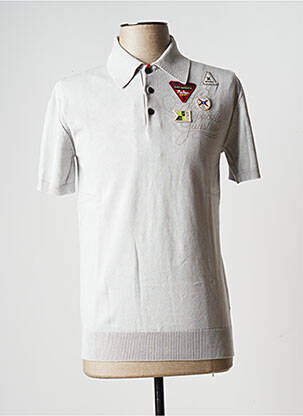 Polo jersey audinys trumpas rankovės pilka GAASTRA vyras