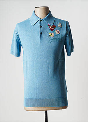 Polo jersey audinys trumpas rankovės mėlyna GAASTRA vyras