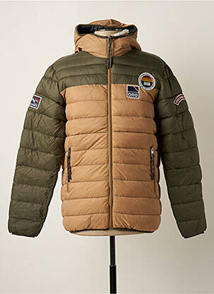 Pūkinė striukė kišenės su gobtuvu bežinis JACK & JONES vyras